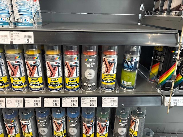 Motip/dupli-colour grote partij metaalverf en laksprays en primers - afbeelding 6 van  22