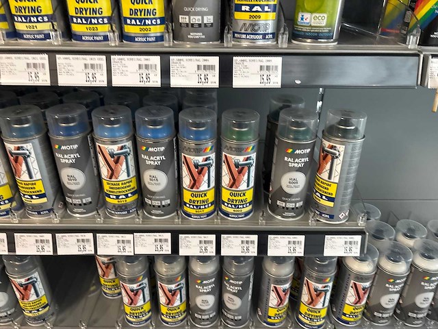 Motip/dupli-colour grote partij metaalverf en laksprays en primers - afbeelding 7 van  22
