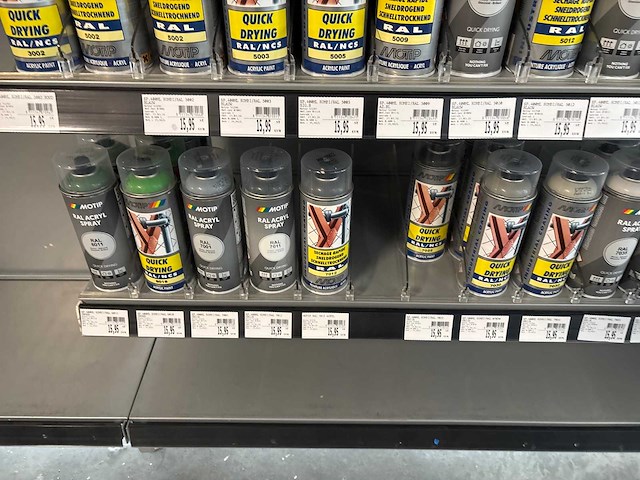 Motip/dupli-colour grote partij metaalverf en laksprays en primers - afbeelding 9 van  22