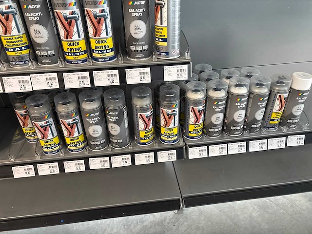 Motip/dupli-colour grote partij metaalverf en laksprays en primers - afbeelding 10 van  22