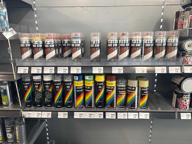Motip/dupli-colour grote partij metaalverf en laksprays en primers - afbeelding 11 van  22
