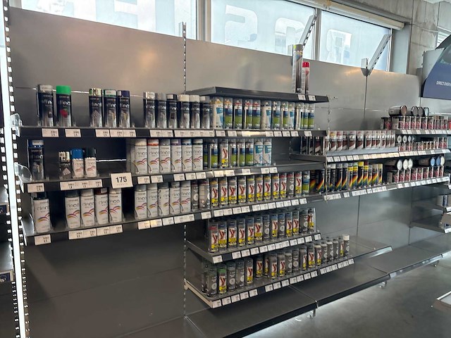 Motip/dupli-colour grote partij metaalverf en laksprays en primers - afbeelding 1 van  22