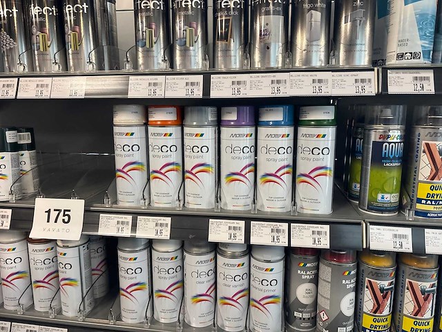 Motip/dupli-colour grote partij metaalverf en laksprays en primers - afbeelding 13 van  22