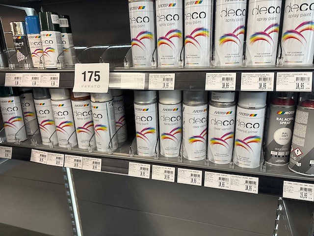 Motip/dupli-colour grote partij metaalverf en laksprays en primers - afbeelding 15 van  22
