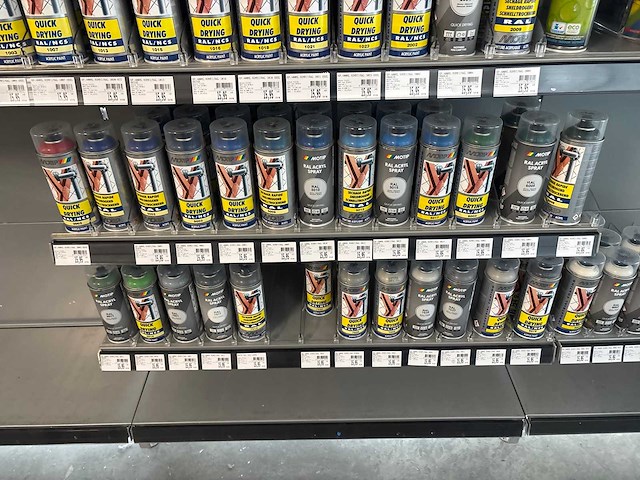 Motip/dupli-colour grote partij metaalverf en laksprays en primers - afbeelding 18 van  22
