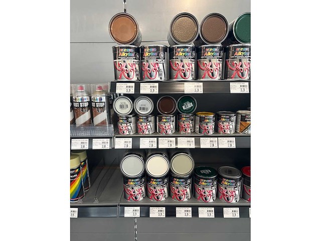 Motip/dupli-colour grote partij metaalverf en laksprays en primers - afbeelding 20 van  22