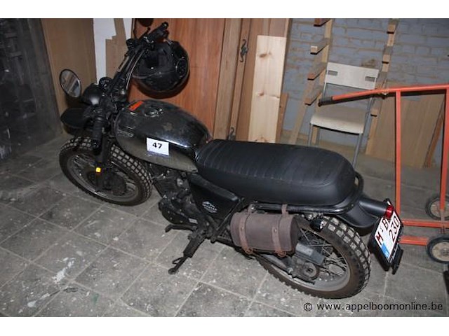 Moto brixton, felsberg 125xc, chassisnummer va4bx080xn1000164, zonder papieren - afbeelding 1 van  4