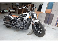 Moto indian motorcycle scout bobber (2019-4,912 km-vin: 56kmta008k3140419) - afbeelding 1 van  31