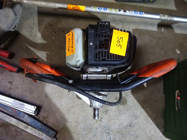 Motor grondboor - afbeelding 1 van  4