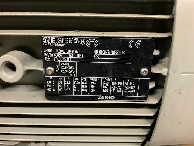 Motor siemens - afbeelding 2 van  2