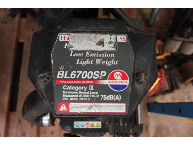 Motor voor bladzuiger - afbeelding 3 van  3