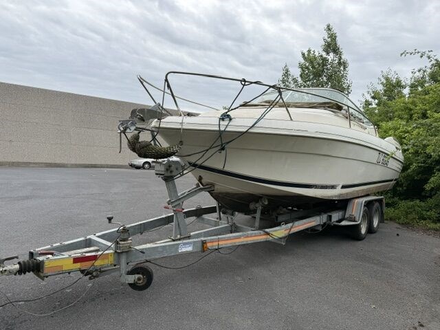Motorboot jeanneau 705 leader (op en met aanhangwagen) - afbeelding 1 van  40