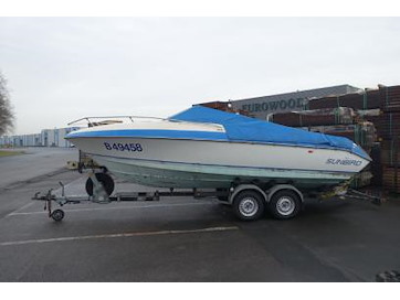 Motorboot sunbird & aanhangwagen