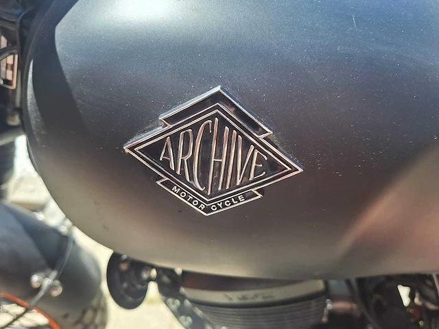 Motorcycle scrambler motorcycle archive - am-64 125 – 372 km – 6,8 kw – benzine – topcase - afbeelding 5 van  14