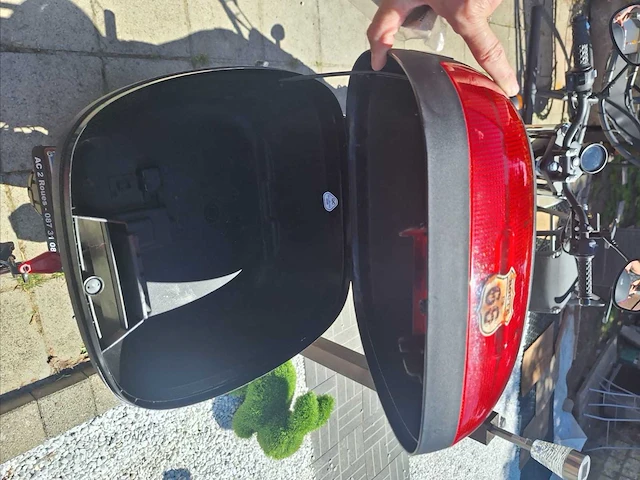 Motorcycle scrambler motorcycle archive - am-64 125 – 372 km – 6,8 kw – benzine – topcase - afbeelding 13 van  14