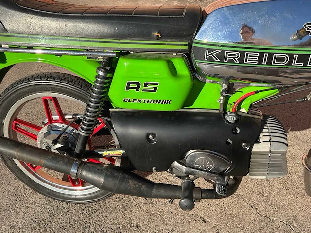 Motorfiets - set van 9 vintage kreidler florett brommers – rs / rs elektronik / gt – collectie & restauratie - afbeelding 10 van  128