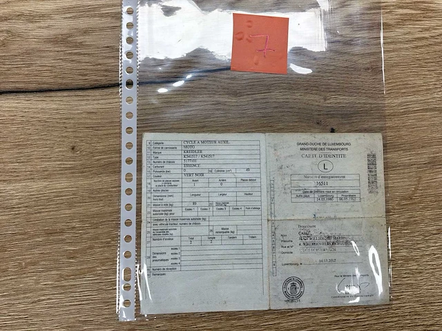 Motorfiets - set van 9 vintage kreidler florett brommers – rs / rs elektronik / gt – collectie & restauratie - afbeelding 31 van  128