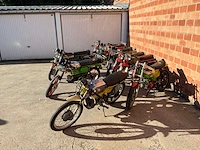 Motorfiets - set van 9 vintage kreidler florett brommers – rs / rs elektronik / gt – collectie & restauratie