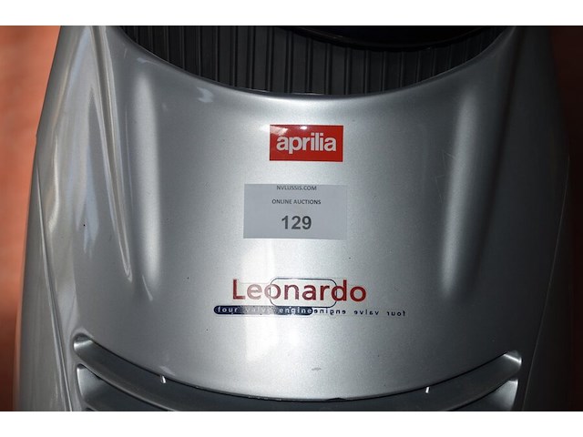 Motorfiets aprilia leonardo 125, type: mb00, chassisnummer: zd4mb0000ws119204 met inschrijvingsbewijs, gelijkvormigheidsattest en 1 sleutel - afbeelding 7 van  22