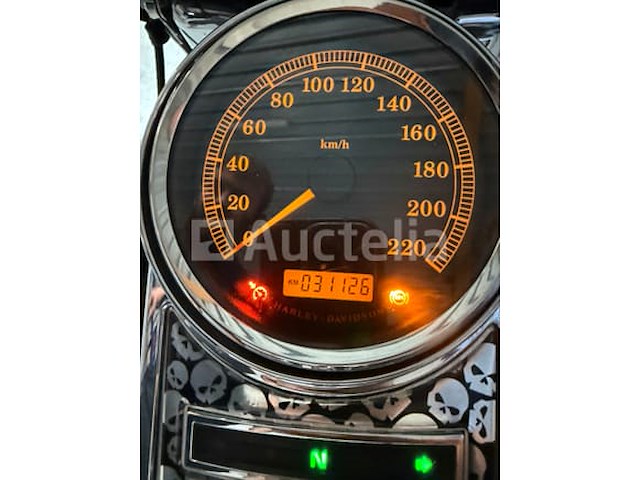Motorfiets harley-davidson flhr road king (2009 / 1hd 1fb 416 9y 683 045) - afbeelding 17 van  26