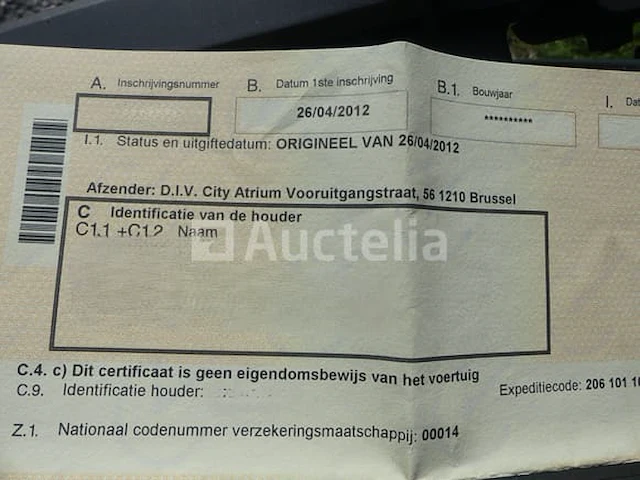 Motorfiets honda nc700x dct (2012-6,005 km) - afbeelding 26 van  34