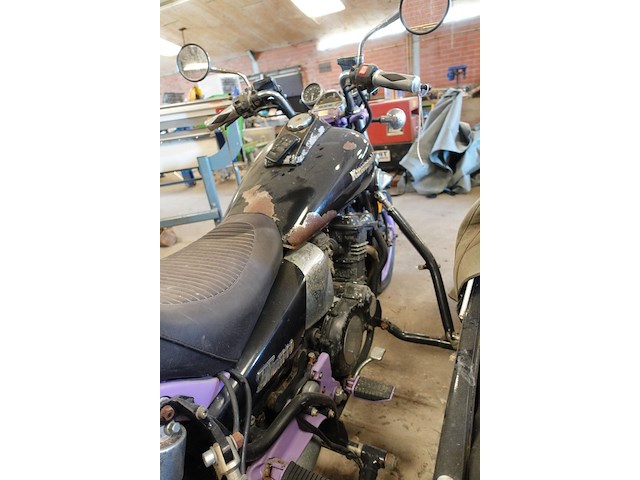 Motorfiets kawasaki + zijspan - afbeelding 8 van  17