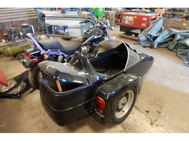 Motorfiets kawasaki + zijspan - afbeelding 9 van  17