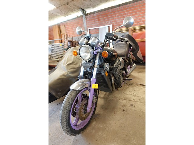 Motorfiets kawasaki + zijspan - afbeelding 11 van  17