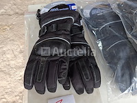 Motorhandschoenen + militaire badges