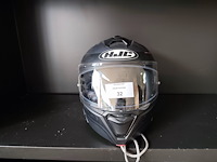 Motorhelm i90 aventa mat zwart-geel