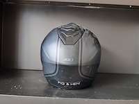 Motorhelm i90 aventa mat zwart-geel - afbeelding 3 van  6