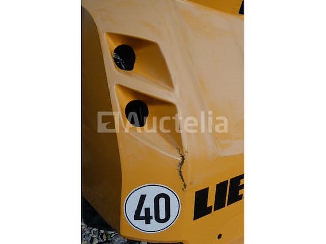 Motorkap voor liebherr-lader - afbeelding 6 van  8