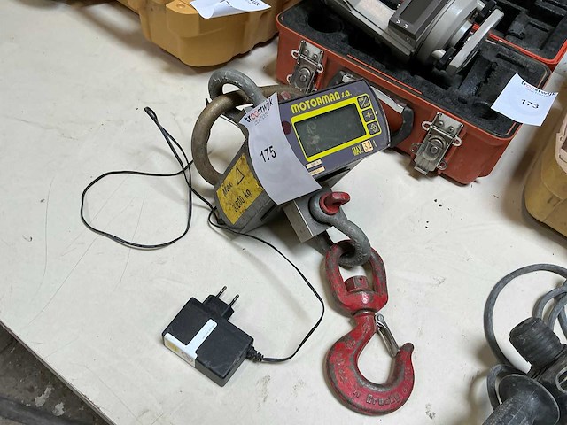 Motorman mk-x digitale weeghaak - afbeelding 1 van  4