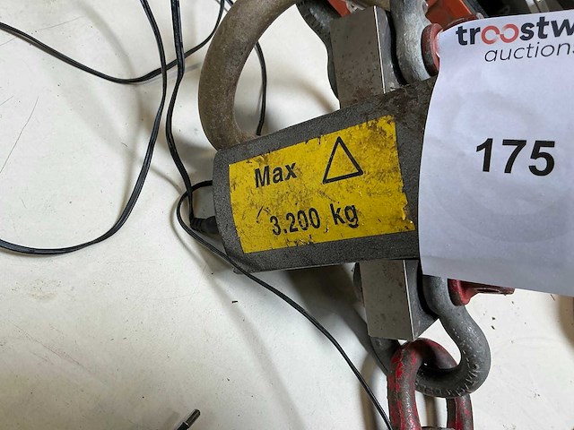Motorman mk-x digitale weeghaak - afbeelding 3 van  4