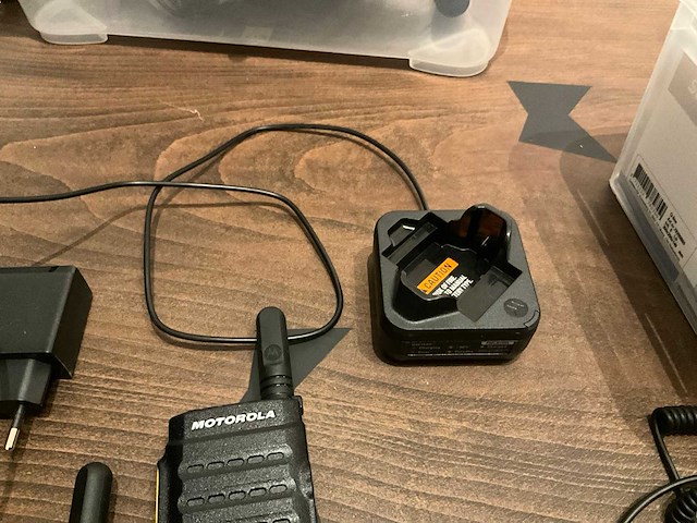 Motorola sl1600 walkie-talkie (2x) - afbeelding 7 van  8