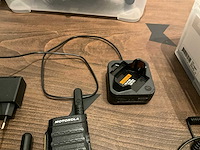 Motorola sl1600 walkie-talkie (2x) - afbeelding 7 van  8