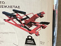 Motorx krik hefbrug voor motoren - afbeelding 5 van  6