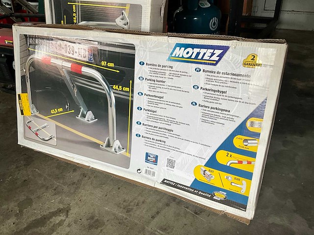 Mottez b307p parkeerbeugels (3x) - afbeelding 2 van  3