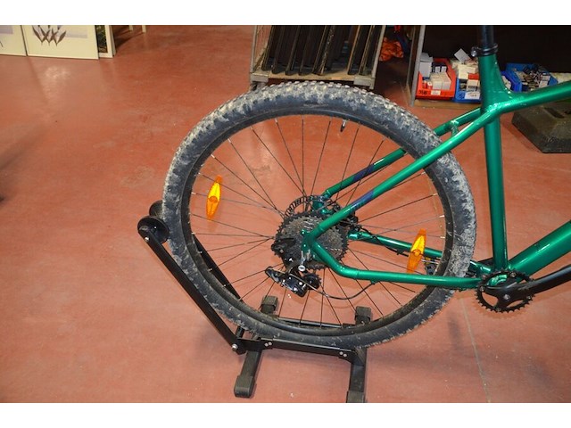 Mountainbike groen corratec xvert elite (zonder ketting) - afbeelding 4 van  15