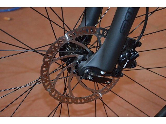 Mountainbike groen corratec xvert elite (zonder ketting) - afbeelding 8 van  15