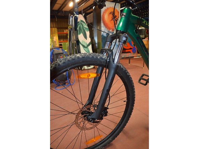 Mountainbike groen corratec xvert elite (zonder ketting) - afbeelding 9 van  15