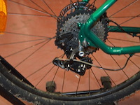 Mountainbike groen corratec xvert elite (zonder ketting) - afbeelding 12 van  15