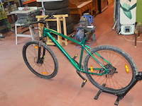 Mountainbike groen corratec xvert elite (zonder ketting) - afbeelding 15 van  15