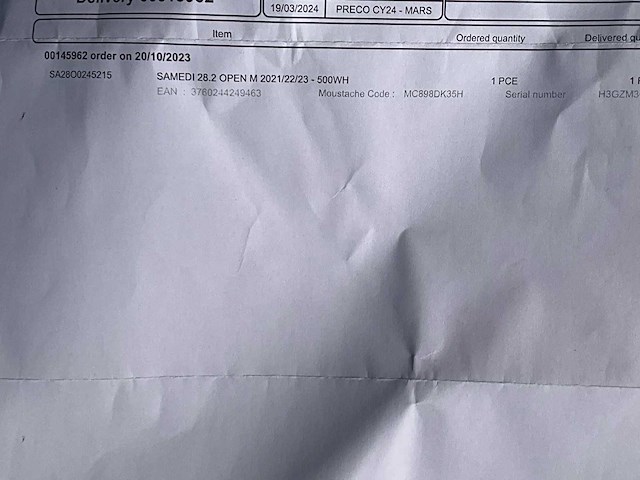 Moustache samedi 28.2 open m 2021/22/23 e-bike / in verpakking - afbeelding 1 van  13