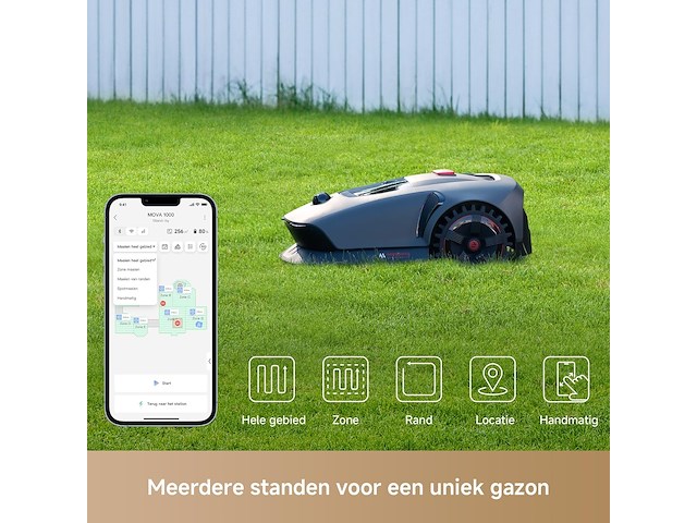 Mova 1000 robotmaaier - afbeelding 3 van  9