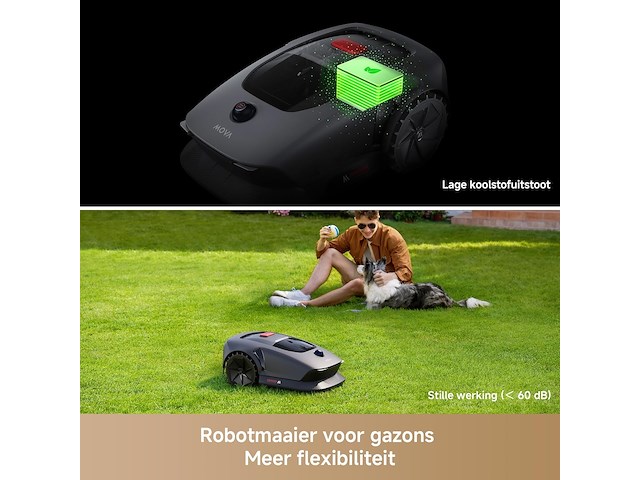 Mova 1000 robotmaaier - afbeelding 4 van  9