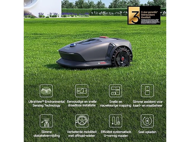 Mova 1000 robotmaaier - afbeelding 9 van  9
