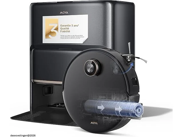 Mova z60 ultra roller complete robotstofzuiger - afbeelding 2 van  9