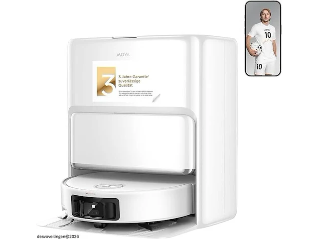 Mova z60 ultra roller sa robotstofzuiger - afbeelding 3 van  10