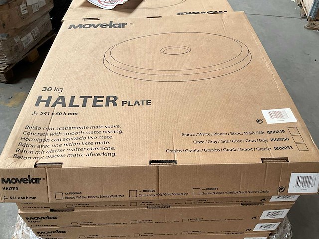 Movelar parasolvoet halter beton 30 kg ?54.1 x 6 cm hoog (15x) - afbeelding 4 van  5